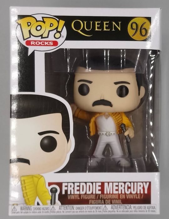 96 Freddie Mercury (Wembley 1986) - Rocks - Queen Funko POP Funko