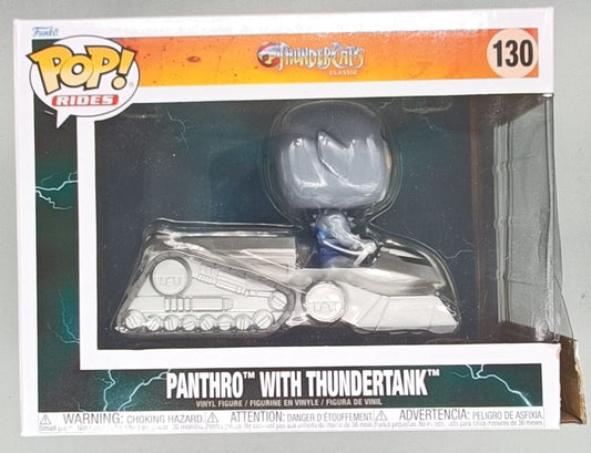 130 Panthro with Thundertank - Rides Thundercats Funko POP - Box Damaged