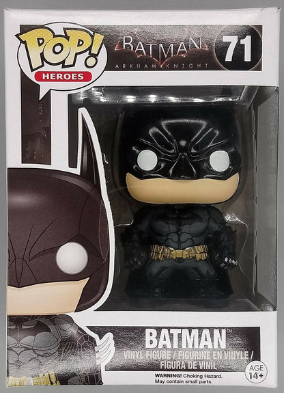 71 Batman - DC - Batman Arkham Knight - Box Damaged Funko POP