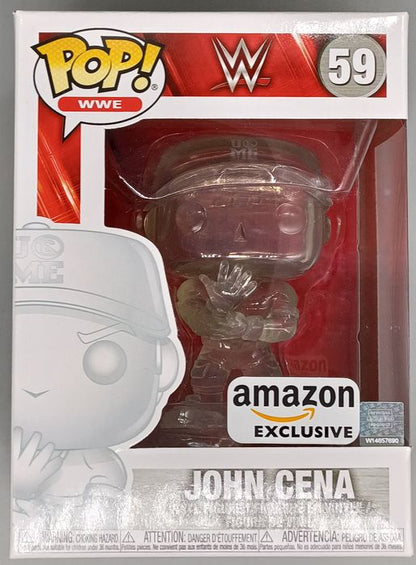 59 John Cena (Invisible) - WWE Funko POP Funko