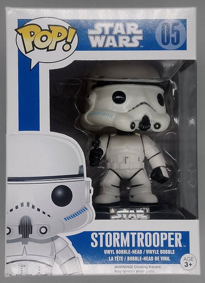 05 Stormtrooper - Star Wars - Box Damaged Funko POP