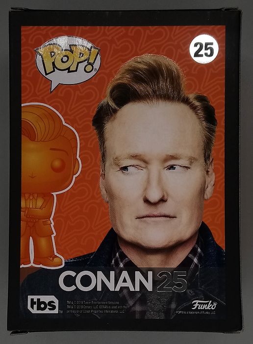25 Conan O'Brien (Orange) - Conan - 2019 Con Funko POP