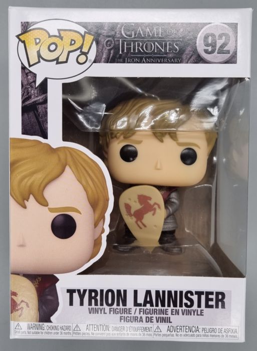 92 Tyrion Lannister (w/ Shield) - Game of Thrones Funko POP Funko