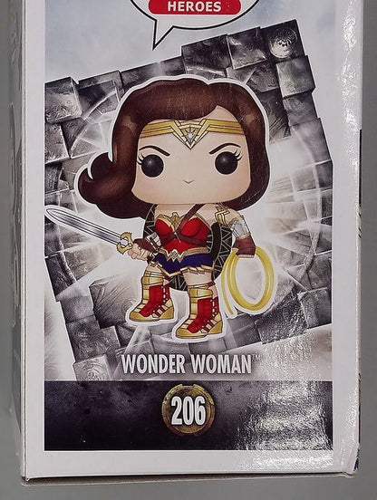 206 Wonder Woman - DC Justice League - Box Damaged Funko POP