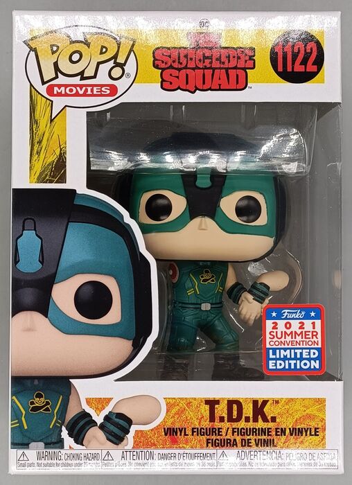 1122 T.D.K. - The Suicide Squad - 2021 Con - Box Damaged Funko POP Funko