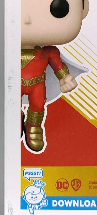 1277 Shazam Glow Chase - DC Shazam Fury of the Gods Box Damaged Funko POP