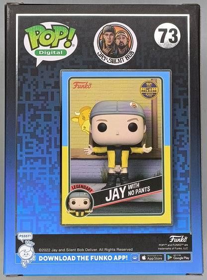 73 Jay (with No Pants) - Digital 2100pc LE Jay & Silent Bob Funko POP