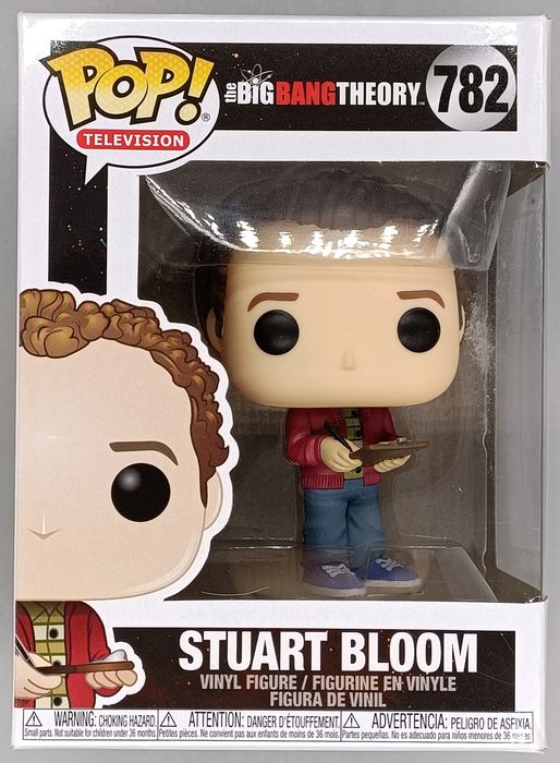 782 Stuart Bloom - Big Bang Theory Funko POP - Box Damaged