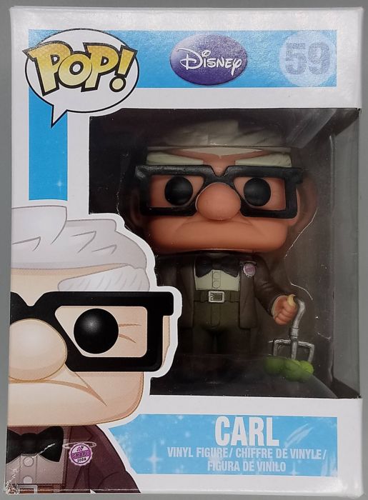 59 Carl - Disney Up - Box Damaged Funko POP