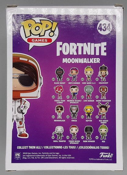 434 Moonwalker - Fortnite - Box Damaged Funko POP