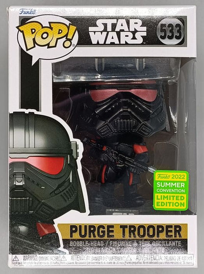 533 Purge Trooper - Star Wars - 2022 Con Funko POP Funko