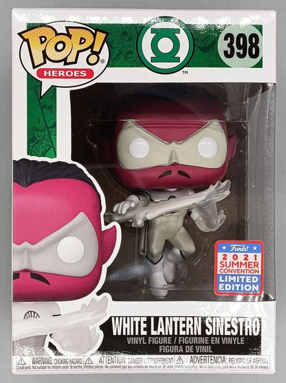 398 White Lantern Sinestro - DC Green Lantern - 2021 Con Funko POP