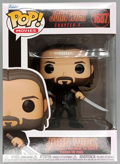 1687 John Wick - John Wick 4 Funko POP - Brand New Funko
