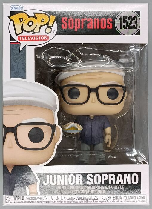 1523 Junior Soprano (Uncle) - The Sopranos Funko POP - Brand New