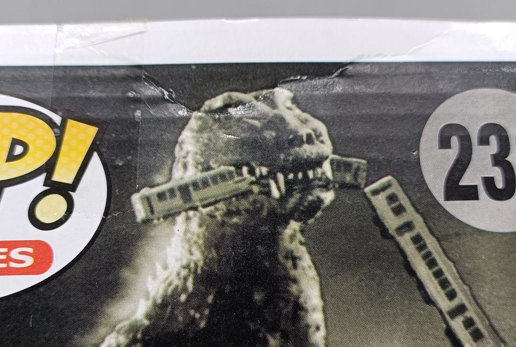 239 Godzilla (Atomic Breath) 6 Inch - Glow Godzilla Box Damaged Funko POP