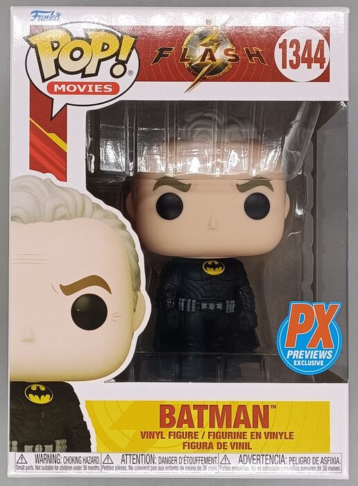 1344 Batman (Unmasked) - DC The Flash Funko POP Funko
