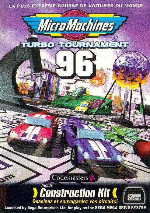 Micro Machines: Turbo Tournament '96 for Sega Mega Drive (MD) Funko