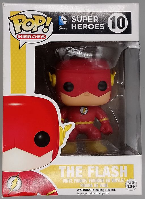 10 The Flash (DC Super Heroes) - Box Damaged Funko POP