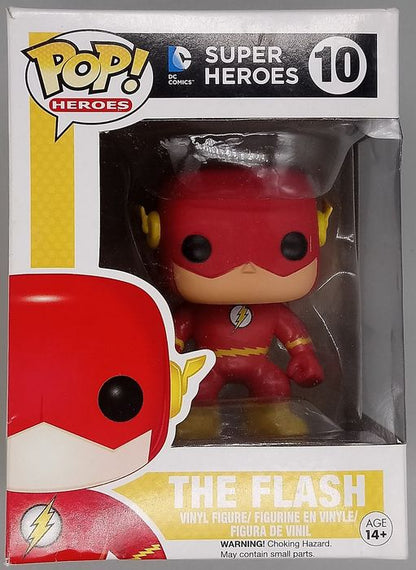 10 The Flash (DC Super Heroes) - Box Damaged Funko POP