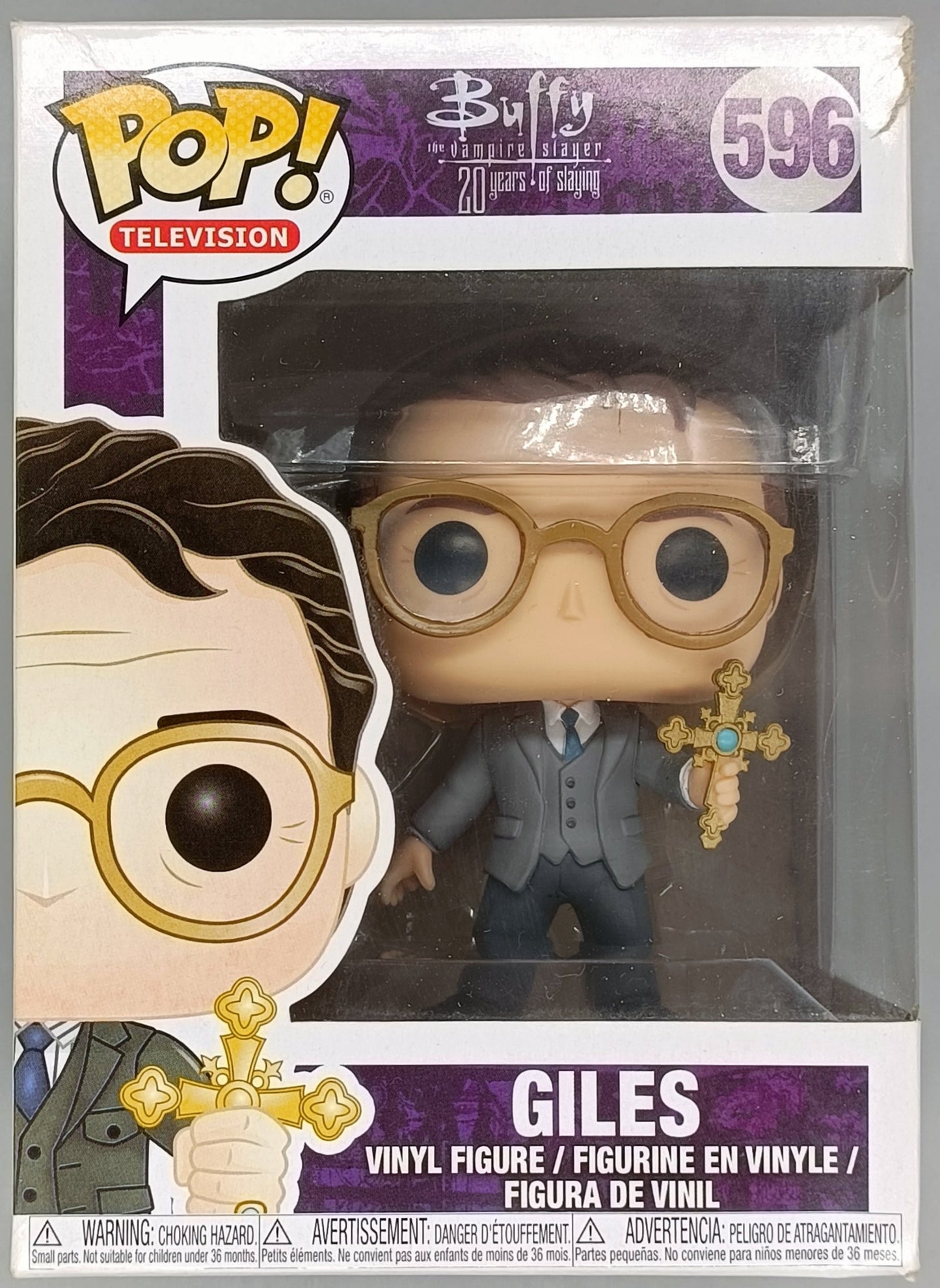 596 Giles - Buffy The Vampire Slayer - Box Damaged Funko POP