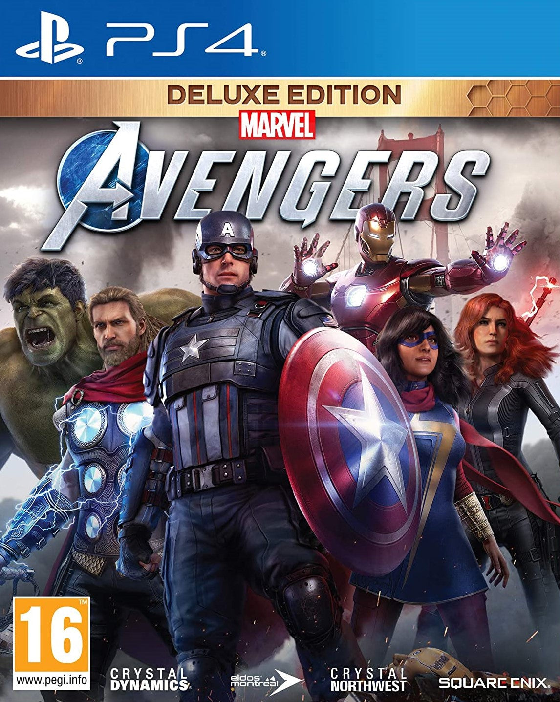 Marvel Avengers Deluxe Edition for Sony PlayStation 4 (PS4) PlayStation