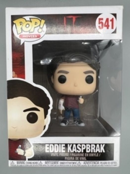 541 Eddie Kaspbrak - Horror - IT 2017 - Box Damaged Funko POP Funko
