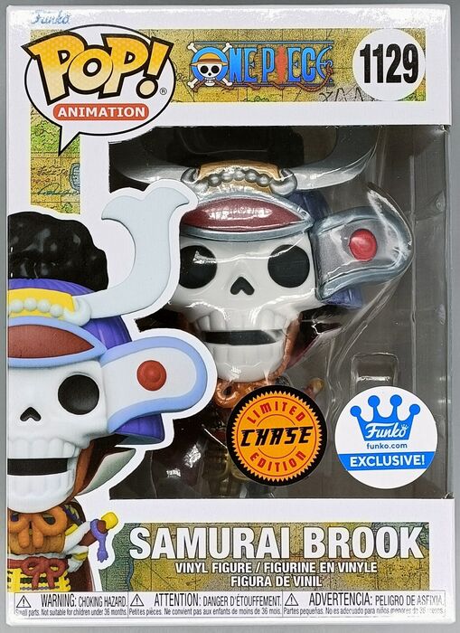 1129 Samurai Brook - Metallic Chase - One Piece Funko POP Funko