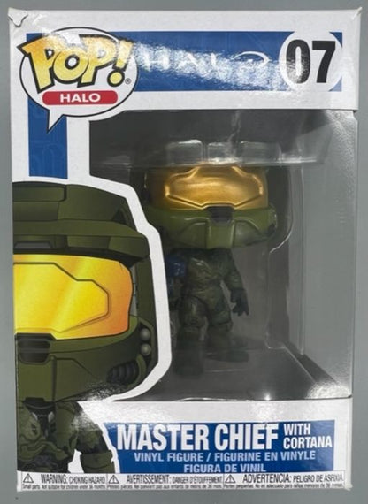 07 Master Chief (with Cortana) - Halo - Box Damaged Funko POP