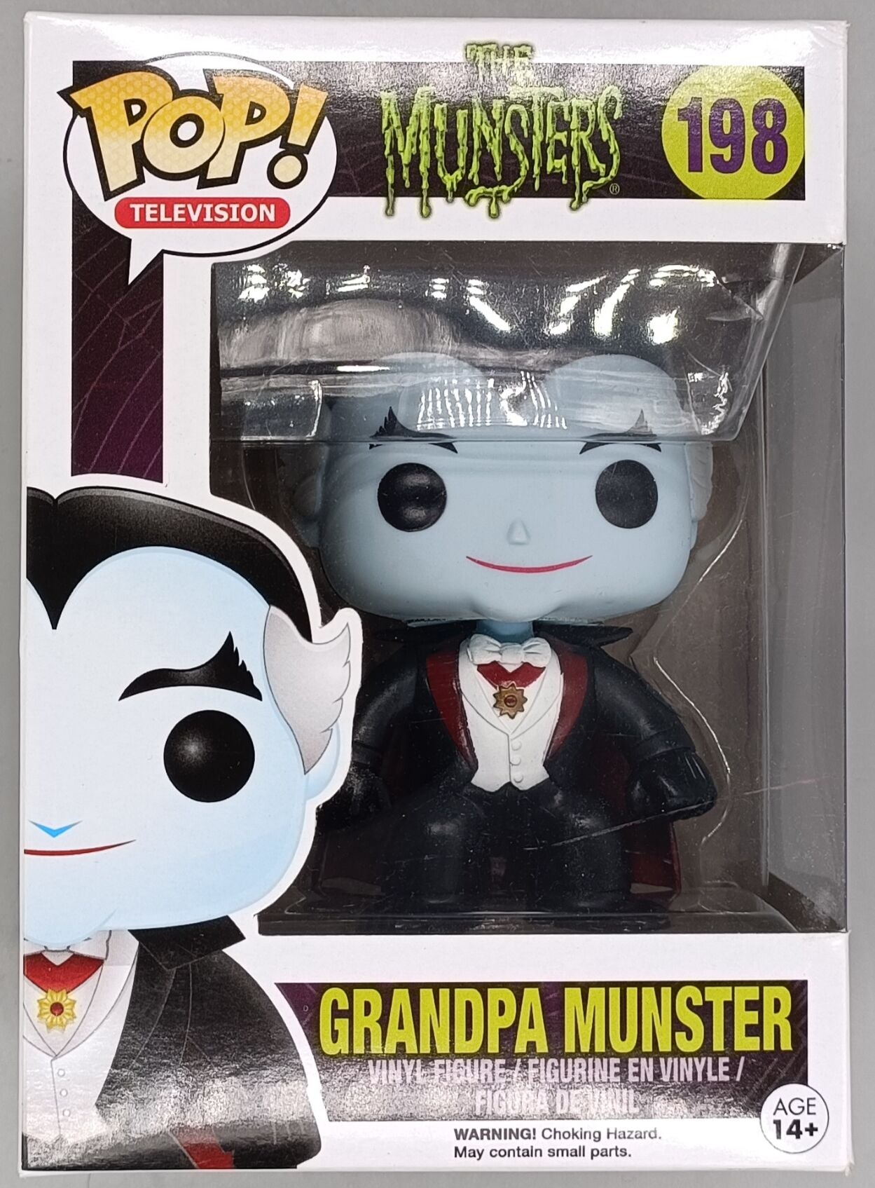198 Grandpa Munster - The Munsters - Funko POP - Box Damaged
