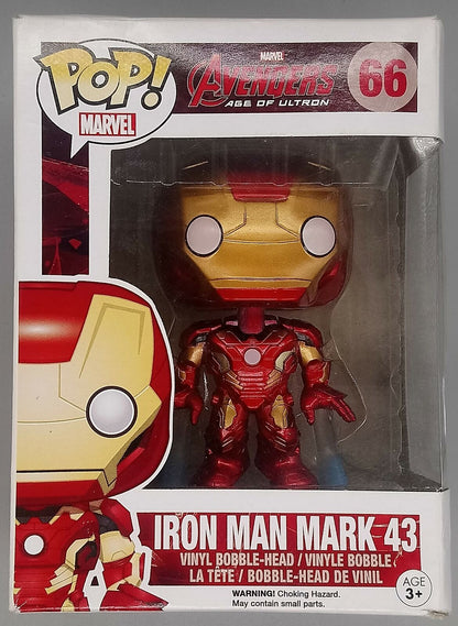 66 Iron Man Mark 43 - Marvel Avengers Age Of Ultron Funko POP - Box Damaged Funko