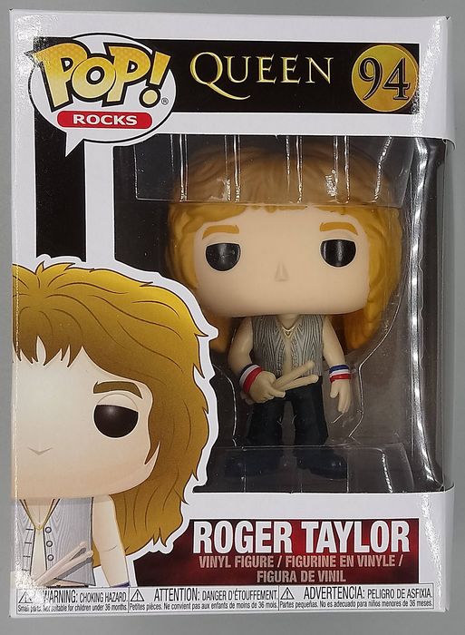 94 Roger Taylor - Queen - Funko POP - Box Damaged Funko