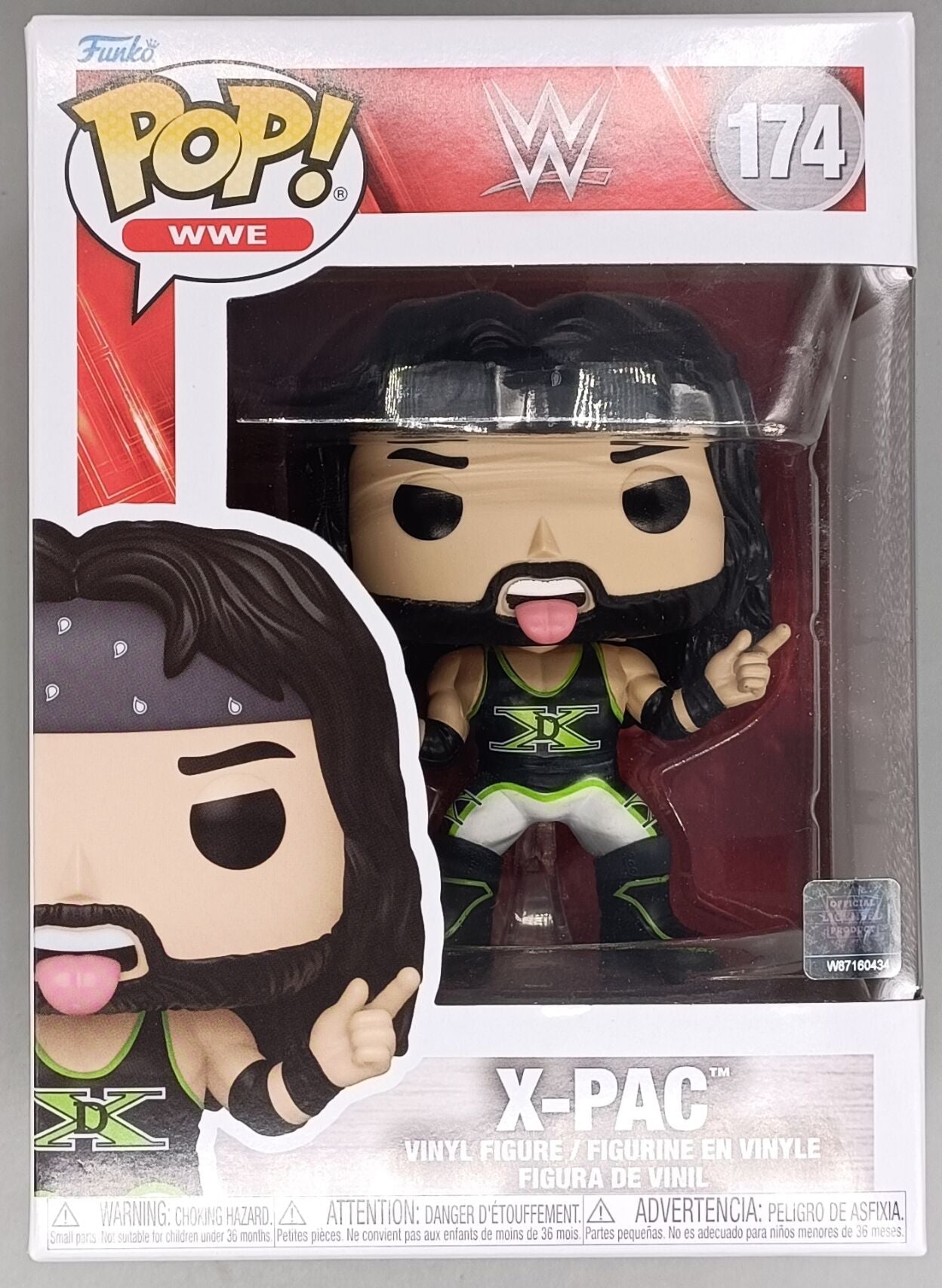 174 X-Pac D-Generation - WWE Funko POP - Brand New