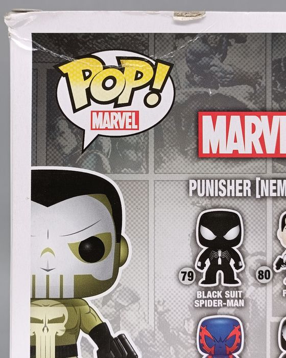 118 Punisher (Nemesis) - Marvel - Funko POP - Box Damaged