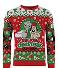 Wallace & Gromit Christmas Sweater Cracking Christmas Old Chum!