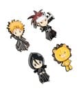 Bleach Pin Badges Set of 4