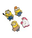 Minions Pin Badges Set of 4