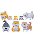 Shibanban PVC Figures 6 cm Blind Box Assortment (6)