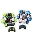 Silverlit Robo Kombat Tornado Remote-Controlled Robots 2er - Set Green/Blue