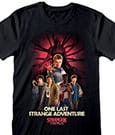 Stranger Things T-Shirt Group Artwork One Last Strange Adventure Colour Size S