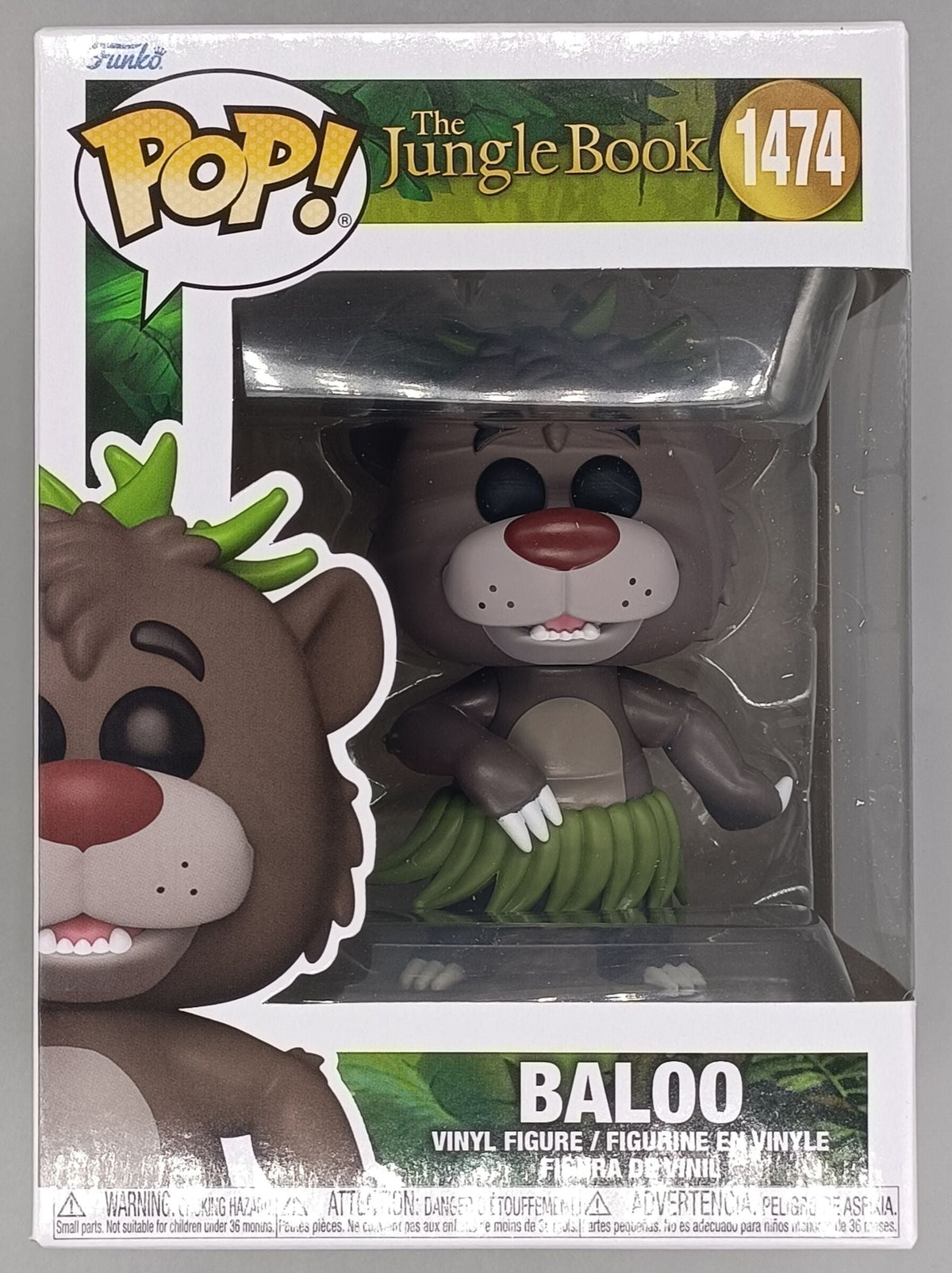 1474 Baloo - Disney The Jungle Book Funko POP - Brand New Funko