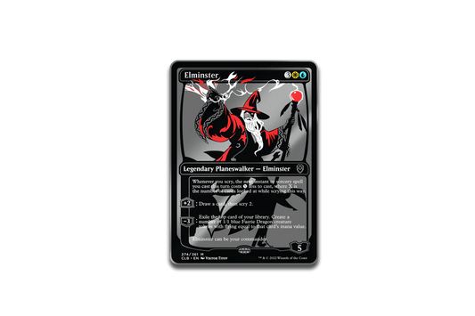 Pinfinity AR Pin: Limited Edition Commander Legends Elminster - Magic the Gathering PMTG051 Pin