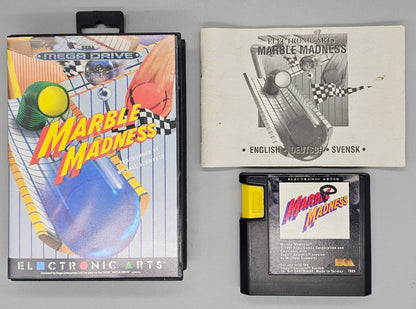 Marble Madness for Sega MegaDrive Mega Drive - UK CIB Sega
