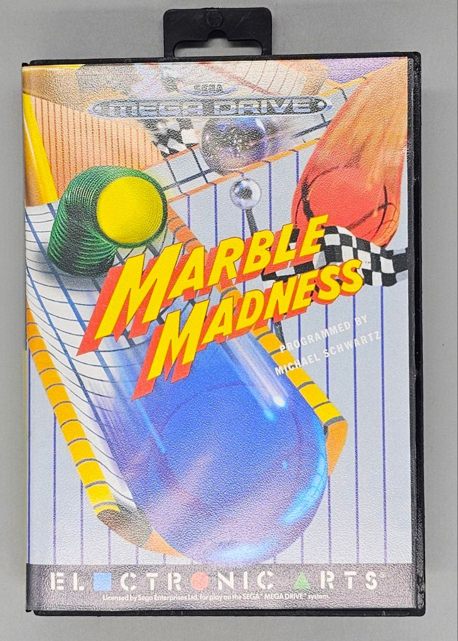Marble Madness for Sega MegaDrive Mega Drive - UK CIB Sega