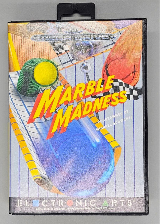 Marble Madness for Sega MegaDrive Mega Drive - UK CIB Sega