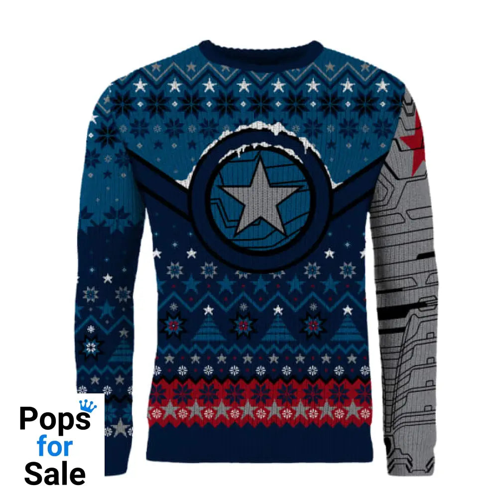 Marvel Winter Soldier Christmas Jumper (Size XXL)