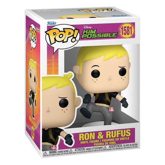 1581 Ron and Rufus - Disney Kim Possible Funko POP Funko