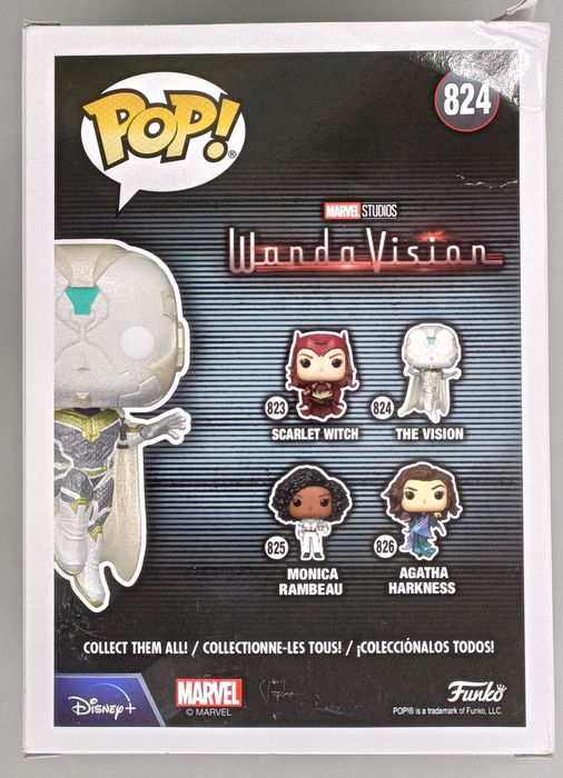 824 The Vision Diamond - Marvel Wandavision - Box Damaged Funko POP