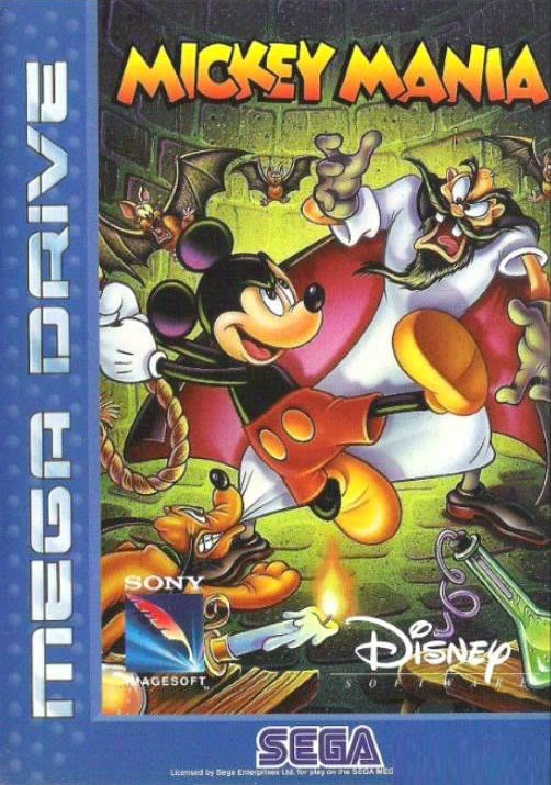 Mickey Mania for Sega MegaDrive Mega Drive - UK CIB Sega