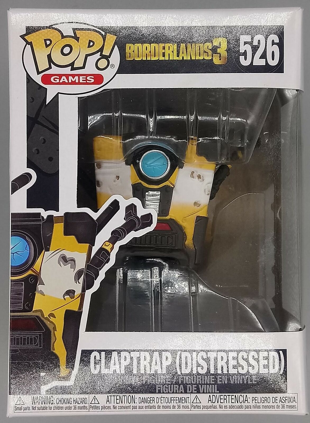 526 Claptrap (Distressed) - Borderlands 3 Funko POP