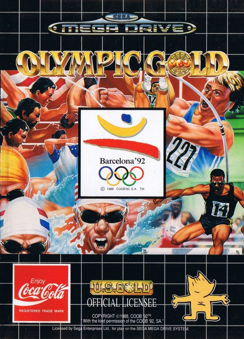 Olympic Gold for Sega MegaDrive Mega Drive - UK CIB Sega